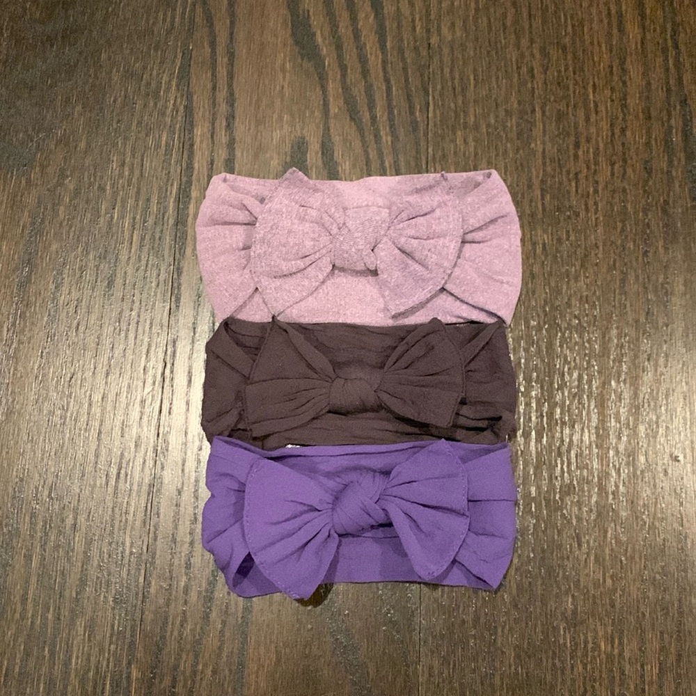 Baby bling bows